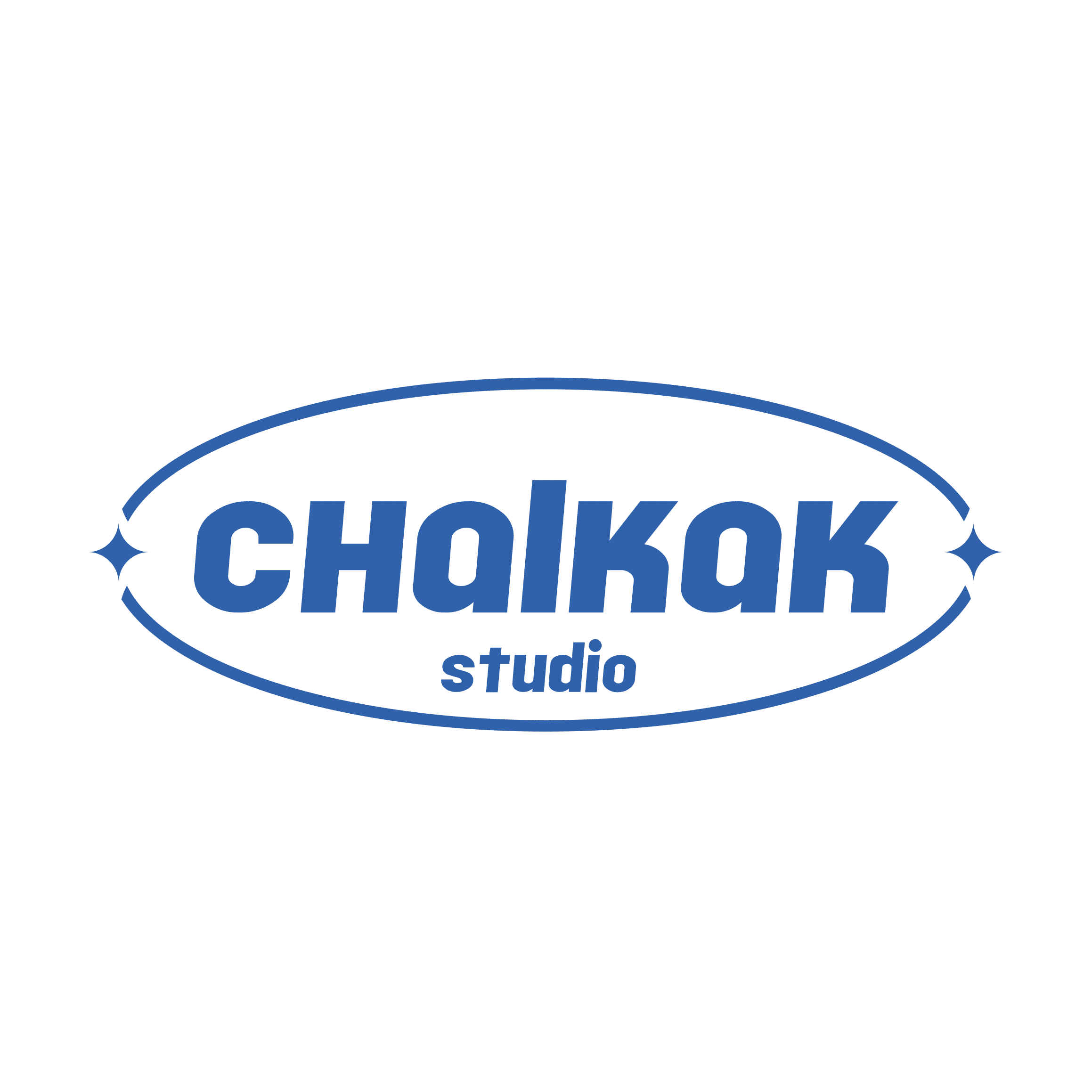 Chalkak Studio, oval logo