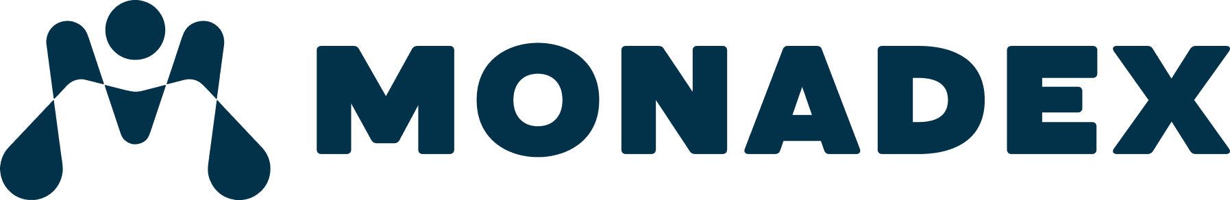 Monadex, horizontal logo