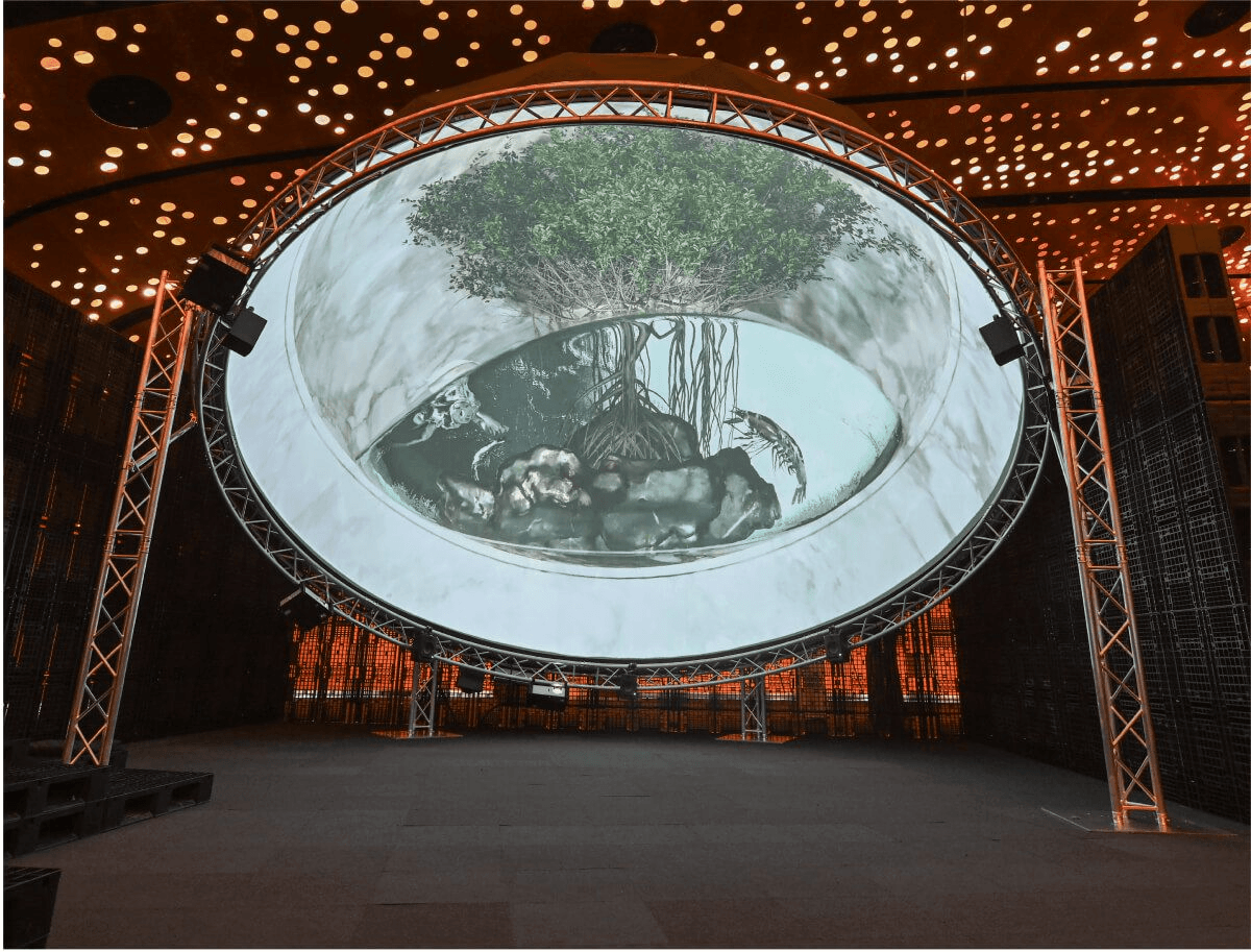 Terra Exhibit at Ithra | Fulldome.pro