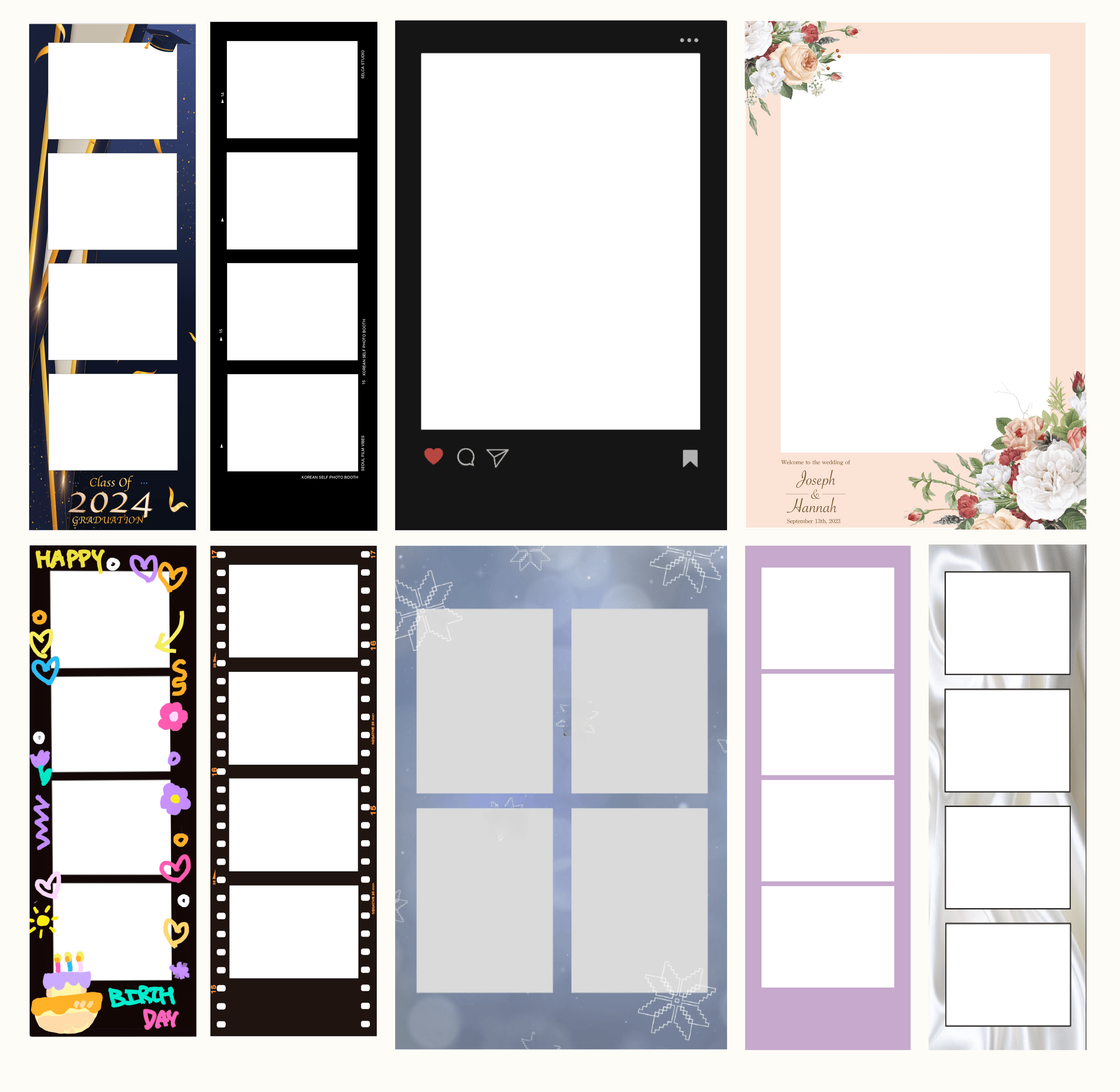 Professional design templates