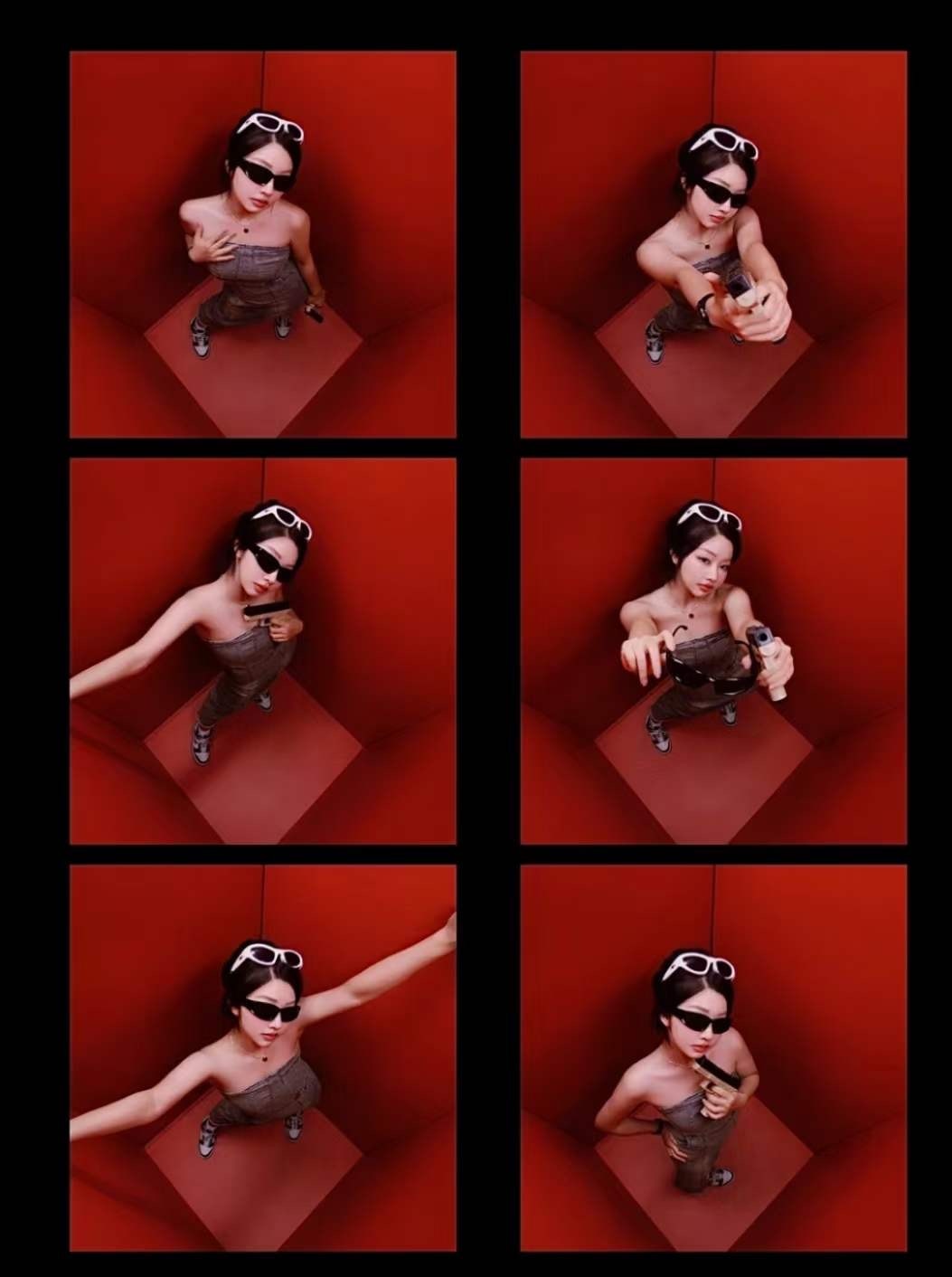 High Angle Photo Booth setup